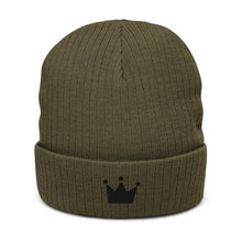 Load image into Gallery viewer, TYH Ribbed knit beanie