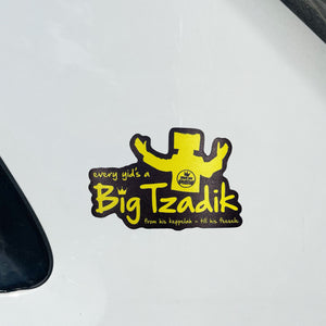 Big Tzadik  / Big Tzadekes CAR MAGNET