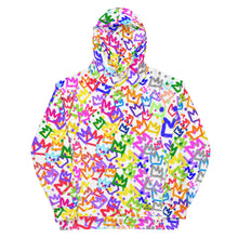 Load image into Gallery viewer, All over graffiti crowns Hoodie - 2-3 weeks for shipping