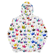Load image into Gallery viewer, All over crowns Hoodie - 2-3 weeks for shipping