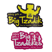 Load image into Gallery viewer, Big Tzadik  / Big Tzadekes CAR MAGNET