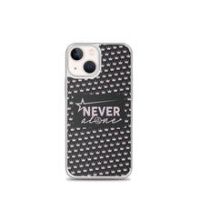 Load image into Gallery viewer, Never Alone iPhone Case