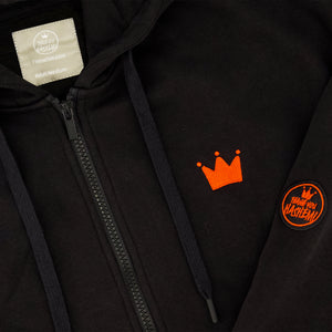 Sweatshirt / Black with Red Logo