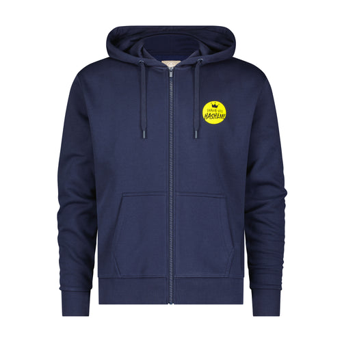 Sweatshirt / Navy with Yellow Logo