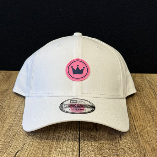 Adjustable Adult Cap / TYH Crown Circle Logo Pink