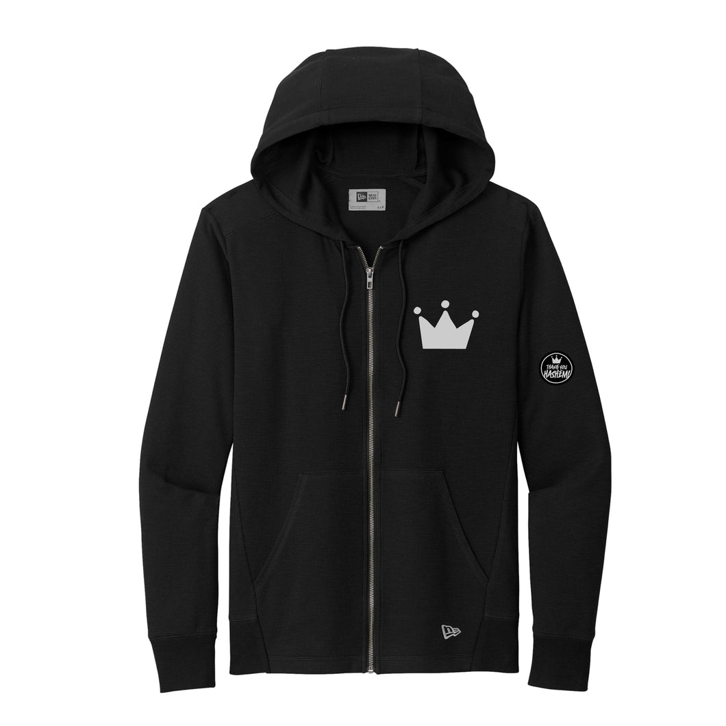 TYH Thermal Hoodie / Black Crown Gray (Final Sale)