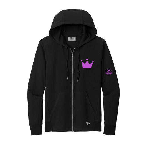 TYH Thermal Hoodie / Black Crown Pink (Final Sale)
