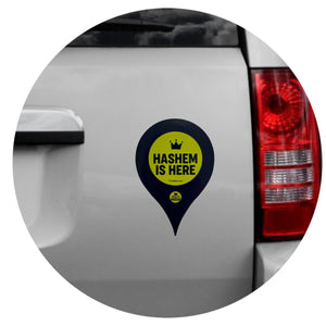 Car magnet / Hashem is here