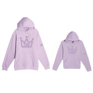 TYH Puff Print Crown Sweatshirt - Lilac