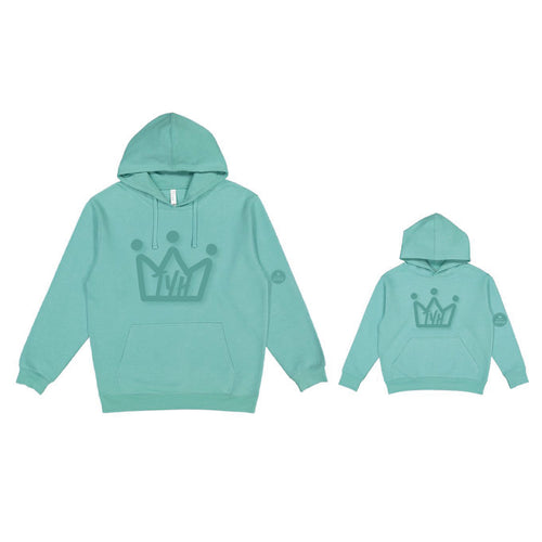 TYH Puff Print Crown Sweatshirt - Mint