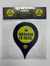 Load image into Gallery viewer, Car magnet / Hashem is here