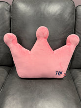 Load image into Gallery viewer, Pink Crown Pillow