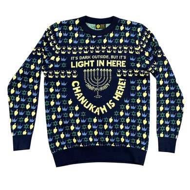TYH All Over Print Chanukah Sweater