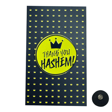 Crown Decal Sticker – Thank You Hashem