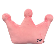 Load image into Gallery viewer, Pink Crown Pillow