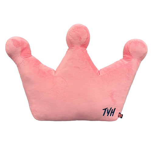 Pink Crown Pillow