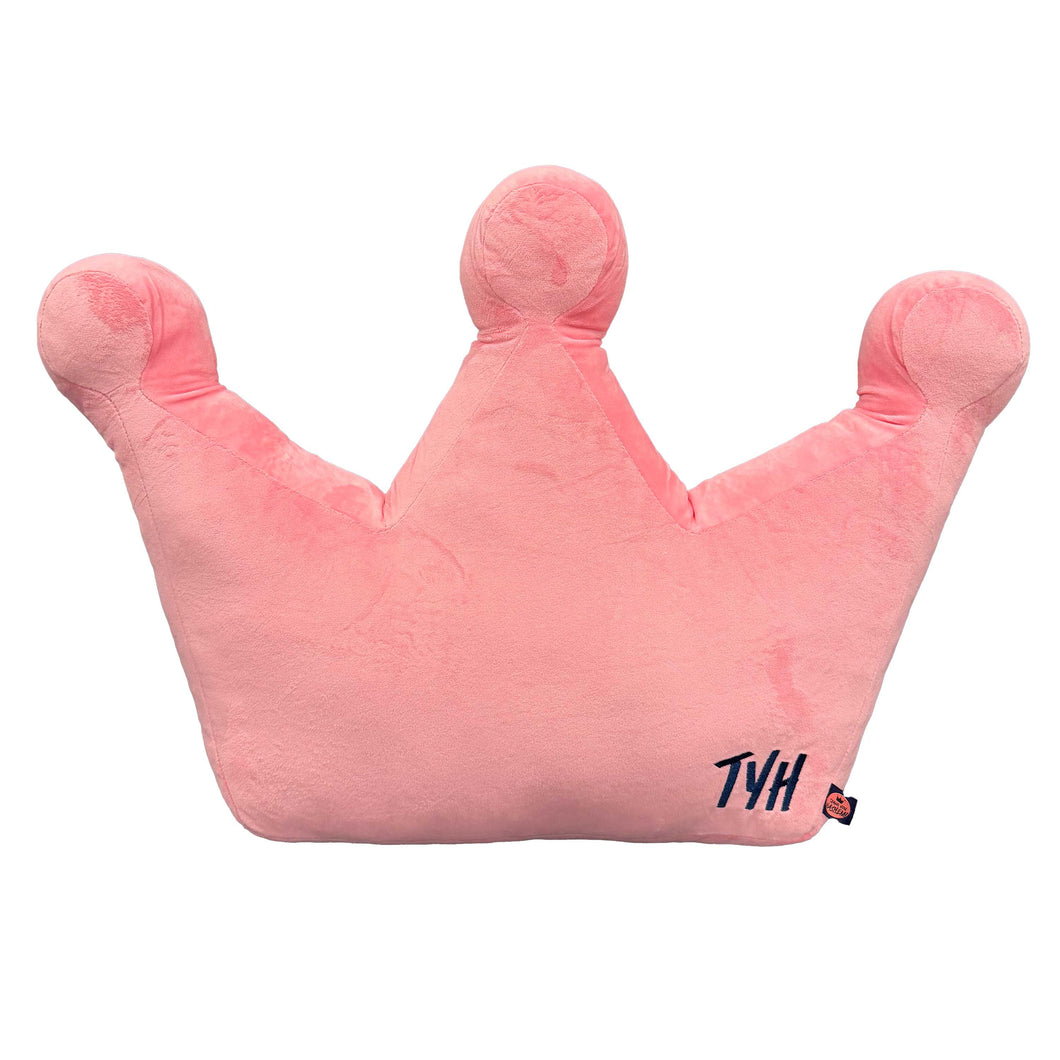 Pink Crown Pillow