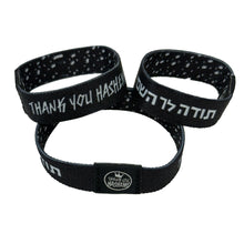 Load image into Gallery viewer, Fabric Wristbands - Black/White [1 pack 3 sizes]