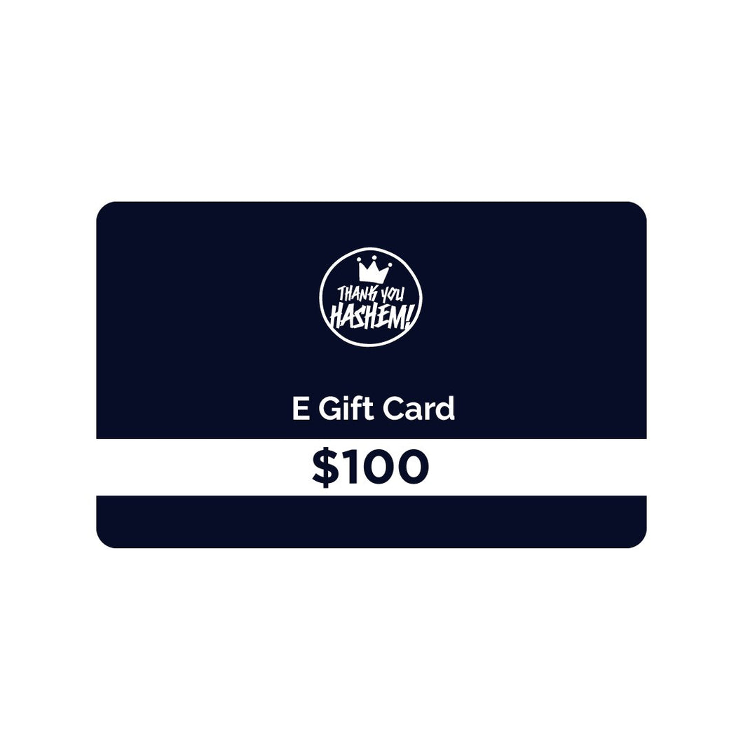 E-GIFT CARDS / $100