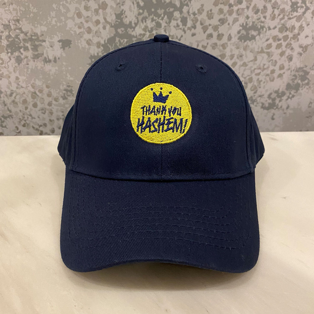 Cap / Youth Navy with Yellow Logo