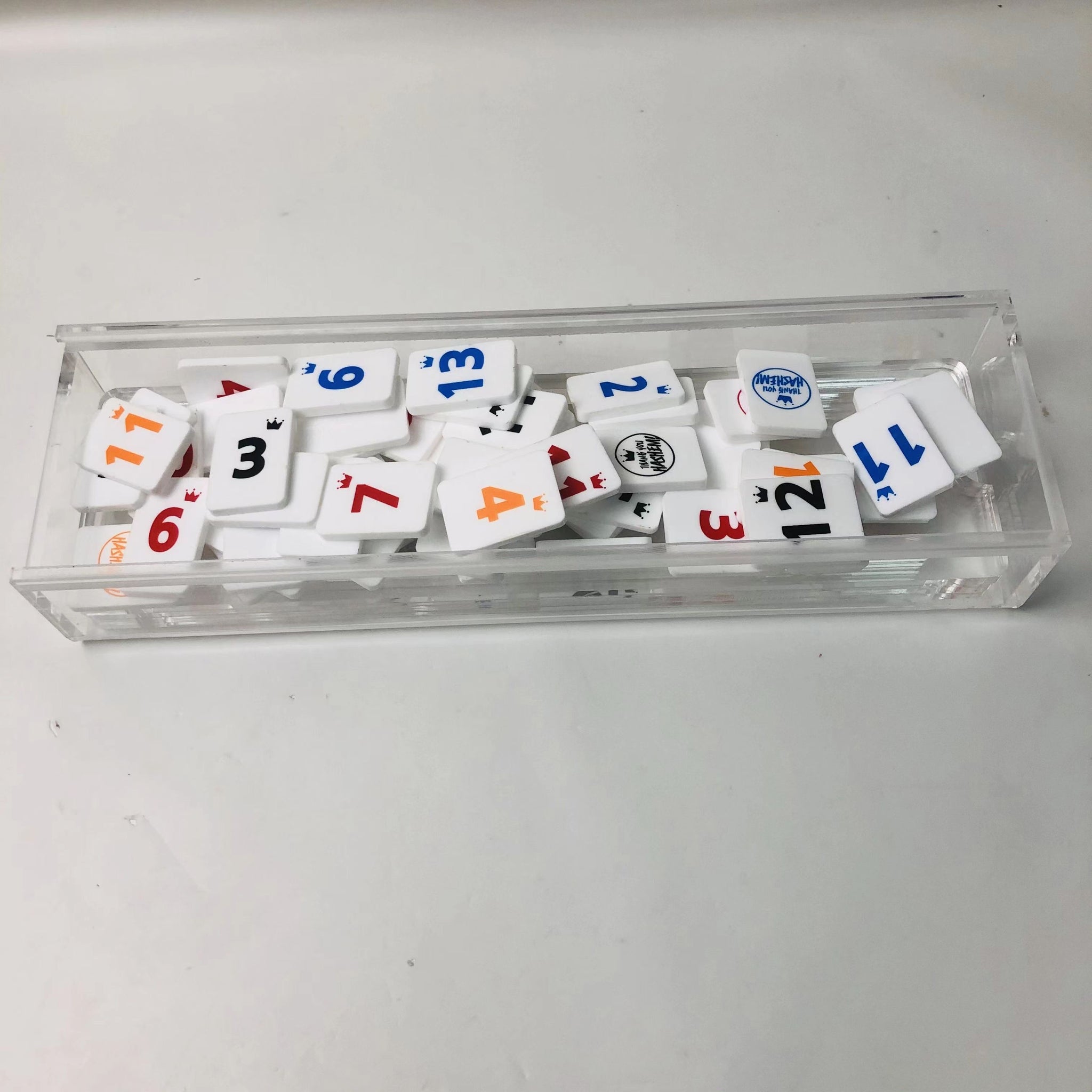 Acrylic Rummy cube – Thank You Hashem