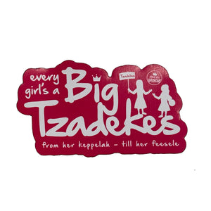 Big Tzadik  / Big Tzadekes FRIDGE MAGNET
