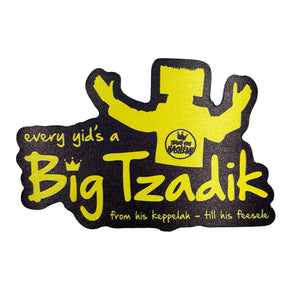Big Tzadik  / Big Tzadekes CAR MAGNET